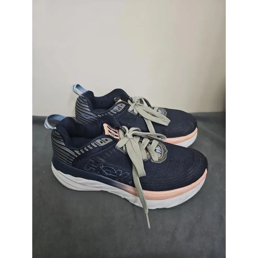 Hoka Men's One Bondi 6 sz 8.5D Blue - 1019270-MIDP‎